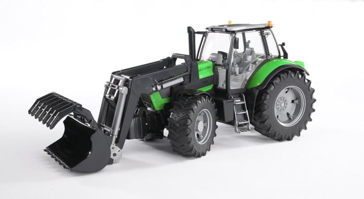 BRUDER® Traktor Deutz Agrotron 200 a nakladač 03081