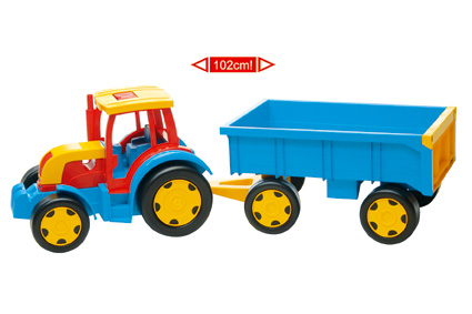 traktor s vlekem 66100 délka 102 cm 